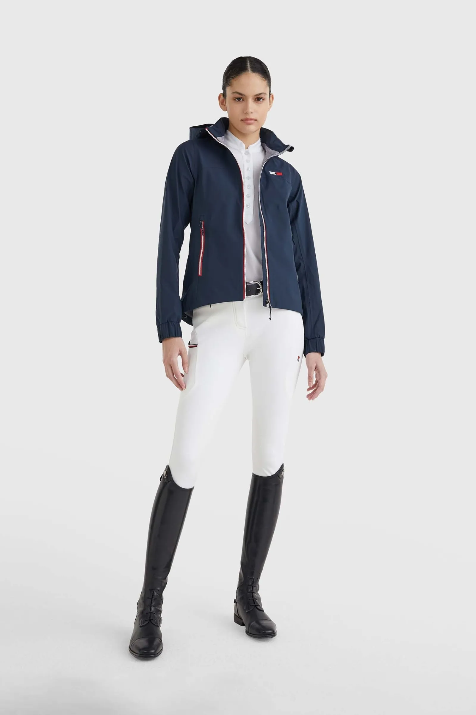 Tommy Hilfiger Equestrian Unicolor Damen Regenjacke*Damen Mäntel & Jacken Für Damen