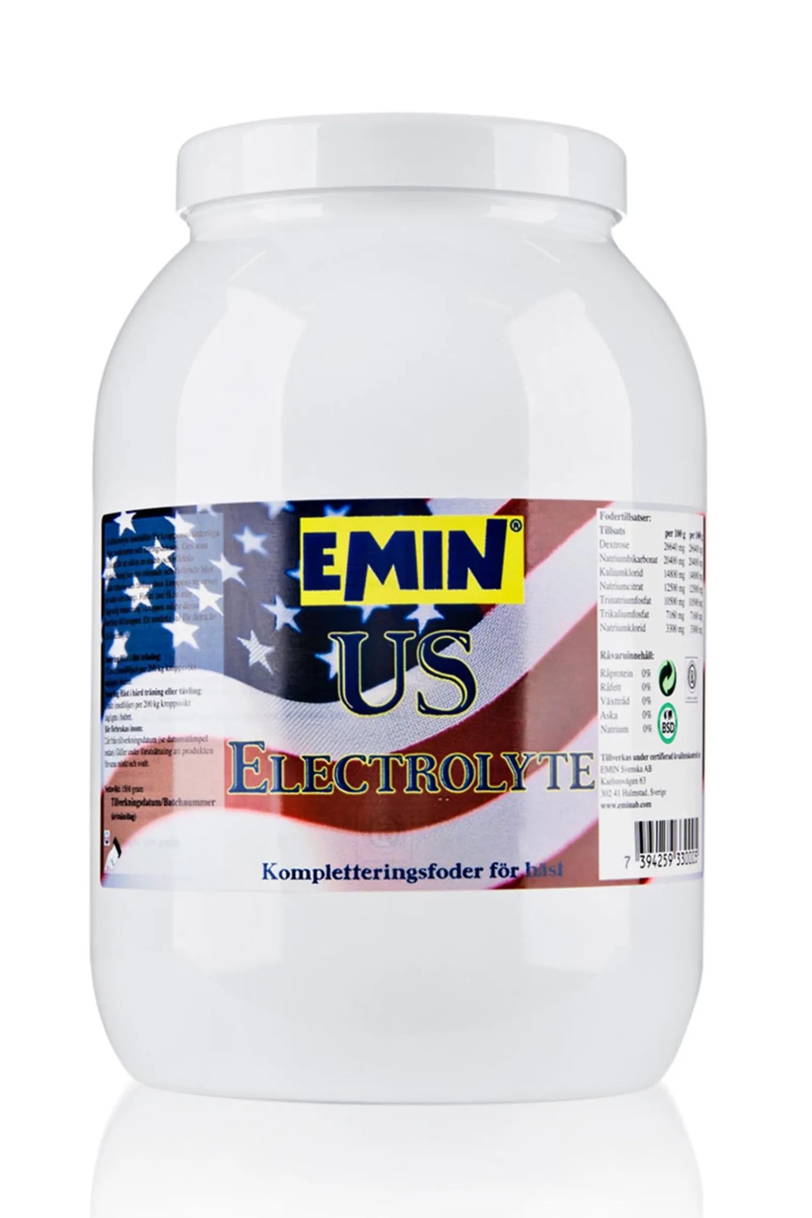 Emin US-Elektrolyte, 1500 g* Ergänzungsfuttermittel Für Pferde
