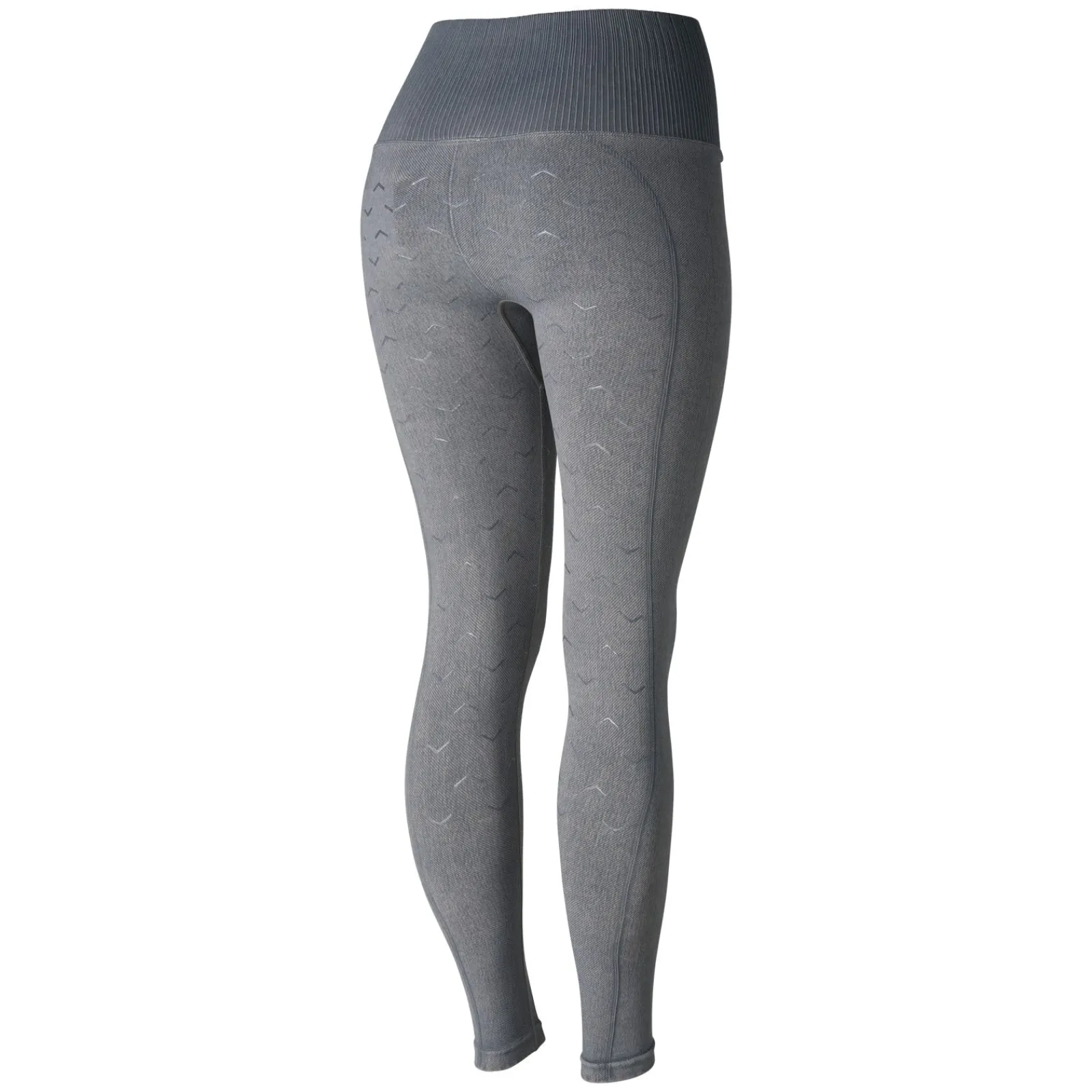 Horze Vanessa Reitleggings mit Vollbesatz, Nahtlos in Jeansoptik*Damen Reitleggings Für Damen
