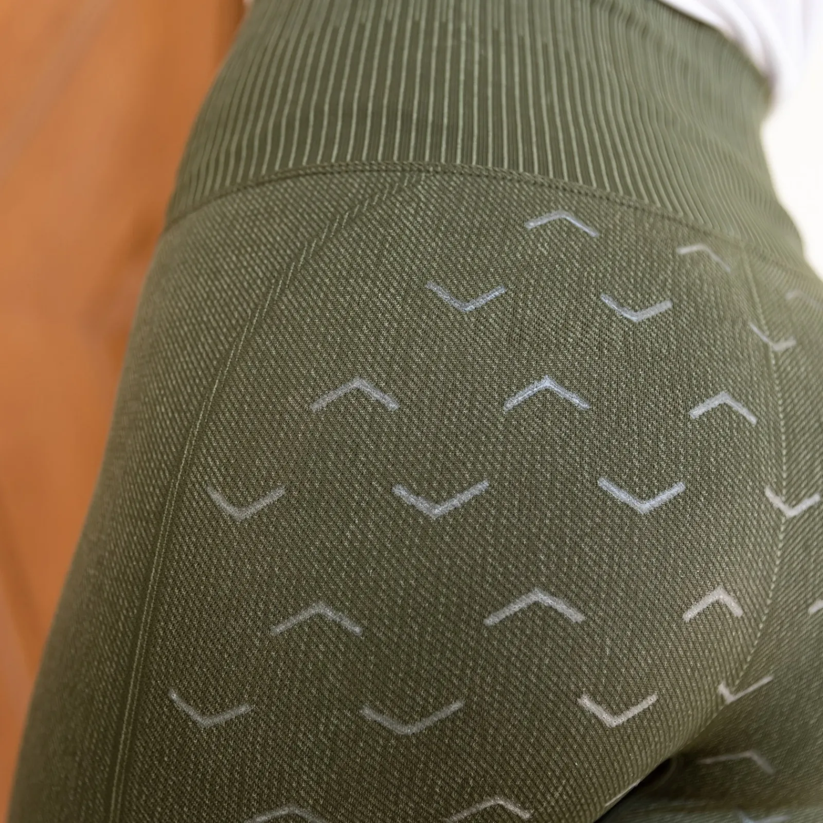 Horze Vanessa Reitleggings mit Vollbesatz, Nahtlos in Jeansoptik*Damen Reitleggings Für Damen