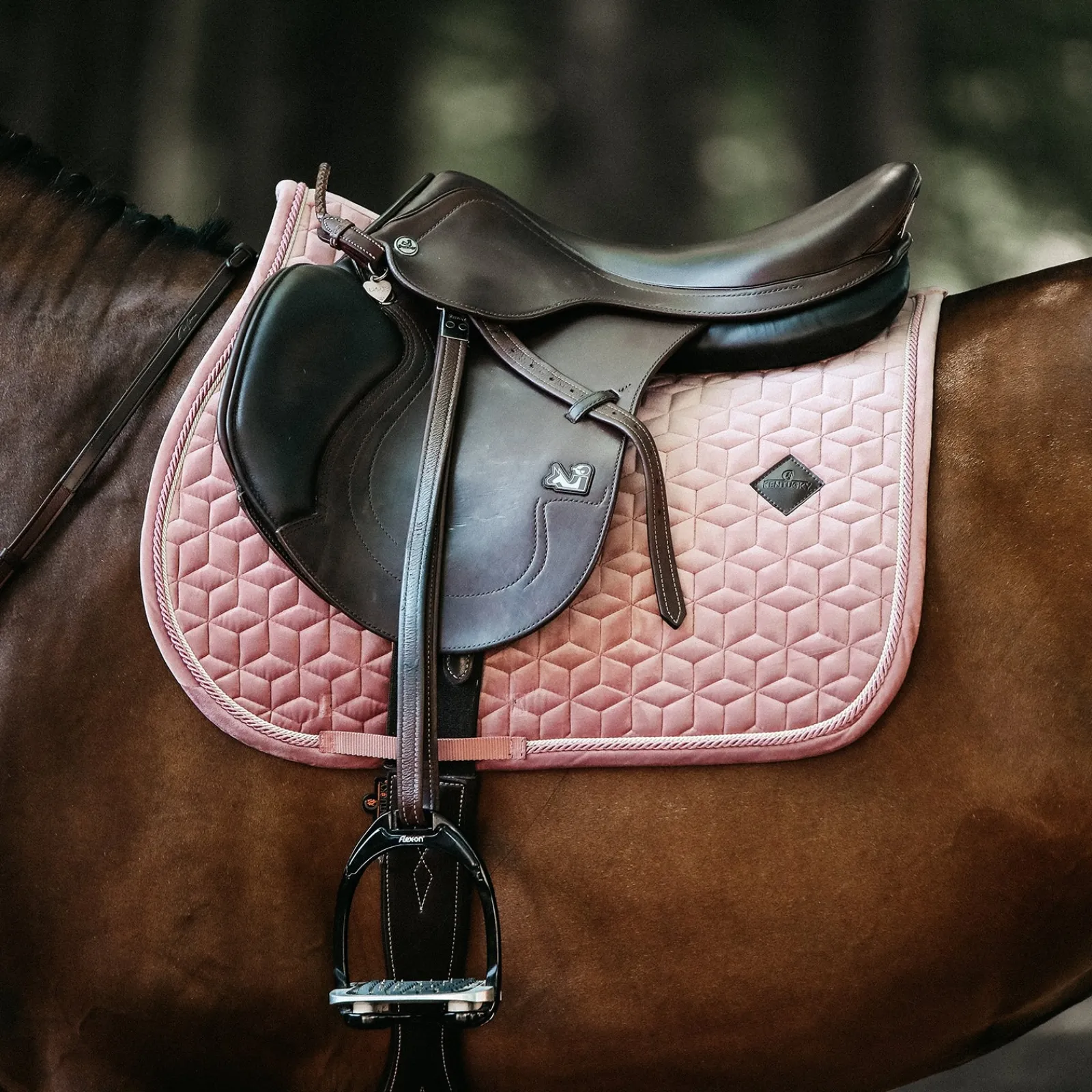 Kentucky Horsewear Velvet Springschabracke* Spring- & Vielseitigkeitsschabracken