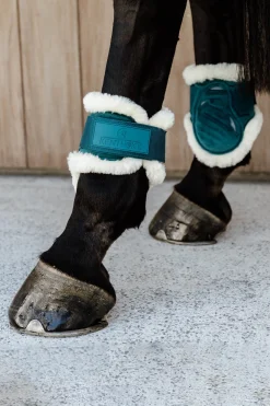 Kentucky Horsewear Velvet vegane Lammfell Streichkappen für Jungpferde* Streichkappen