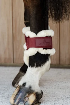 Kentucky Horsewear Velvet vegane Lammfell Streichkappen für Jungpferde* Streichkappen