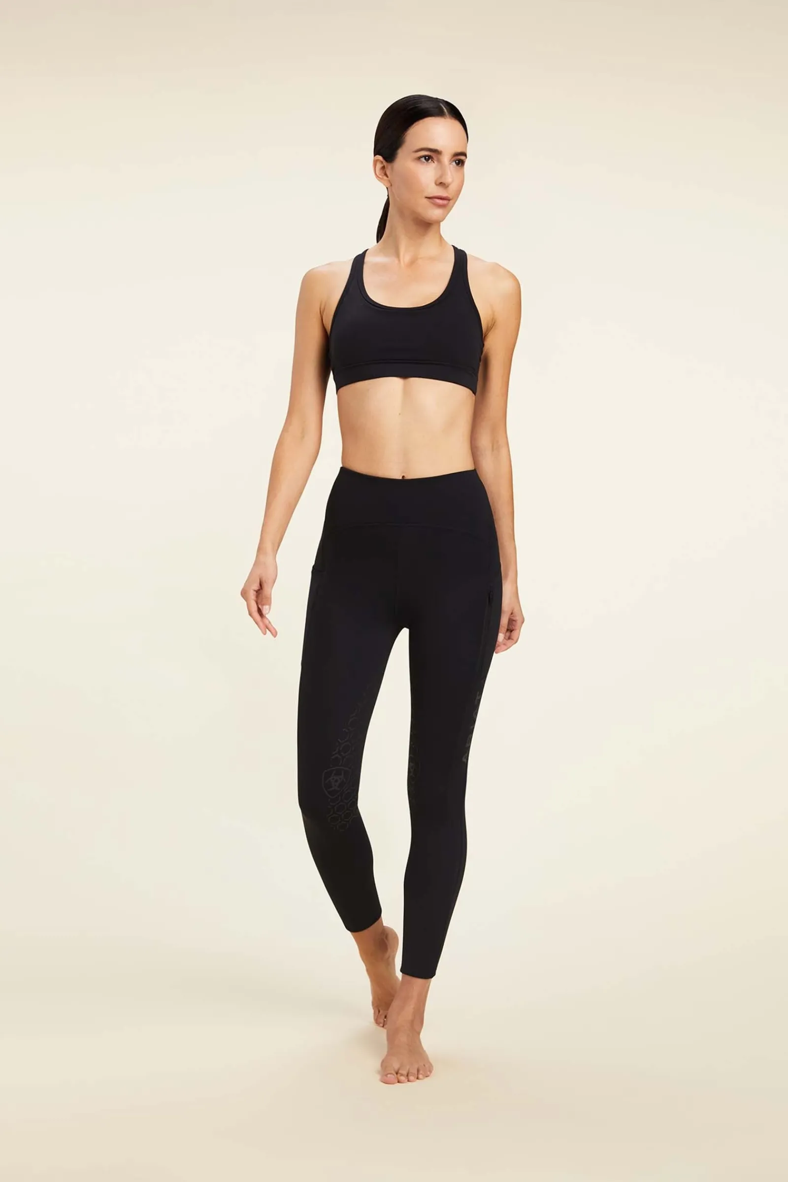 Ariat Venture Thermal Damen Reitleggings mit Halbgrip*Damen Thermoreithosen Und -Reitleggins Für Damen