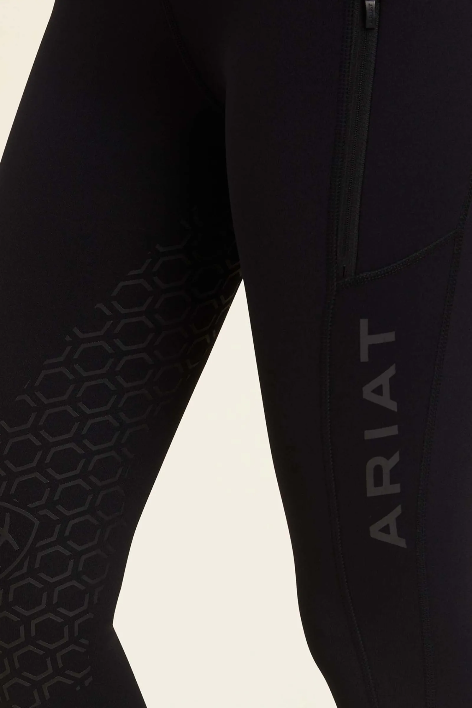 Ariat Venture Thermal Damen Reitleggings mit Halbgrip*Damen Thermoreithosen Und -Reitleggins Für Damen