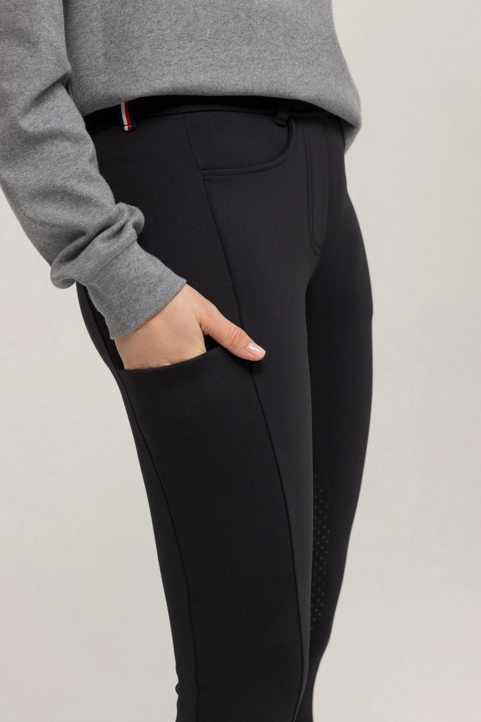 Tommy Hilfiger Equestrian Vermont Damen Reithose mit Kniebesatz*Damen Reithose Für Damen Mit Kniebesatz