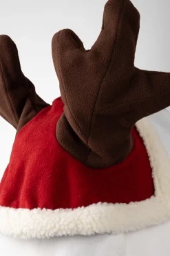Horze Weihnachtliche Rentier-Pferdemütze* Ohrenhauben|Ohrenhauben