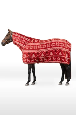 Horze Weihnachts-Pullover für Pferde* Abschwitzdecken
