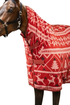Horze Weihnachts-Pullover für Pferde* Abschwitzdecken