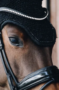 Kentucky Horsewear Wellington Glitter Fliegenhaube* Ohrenhauben|Ohrenhauben