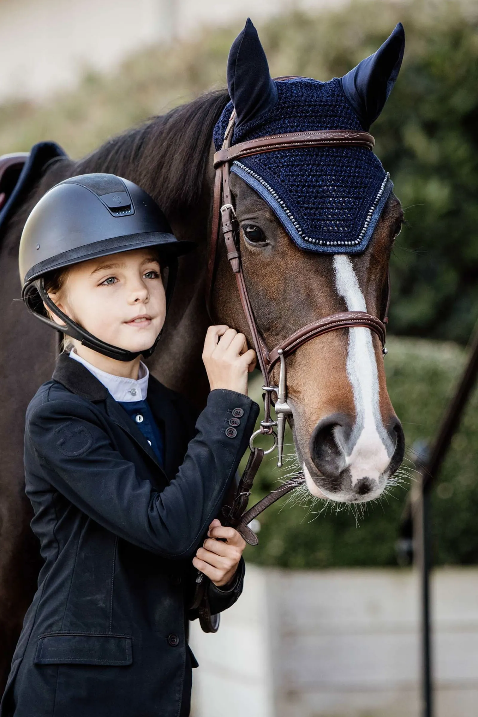 Kentucky Horsewear Wellington Glitter Fliegenhaube* Ohrenhauben|Ohrenhauben