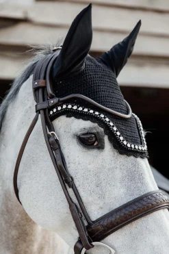 Kentucky Horsewear Wellington Steine & Perlen Fliegenhaube* Ohrenhauben|Ohrenhauben