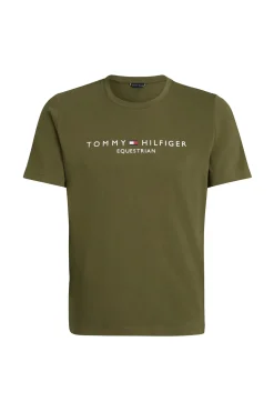 Tommy Hilfiger Equestrian Williamsburg T-Shirt mit Motiv und kurzen Ärmeln*Herren Shirts & Polos Für Herren