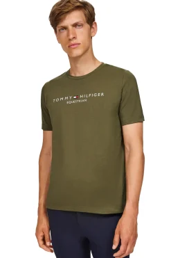 Tommy Hilfiger Equestrian Williamsburg T-Shirt mit Motiv und kurzen Ärmeln*Herren Shirts & Polos Für Herren