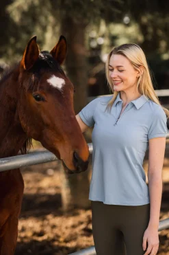 Horze Willow Damen funktionales Poloshirt*Damen Shirts & Polos Für Damen