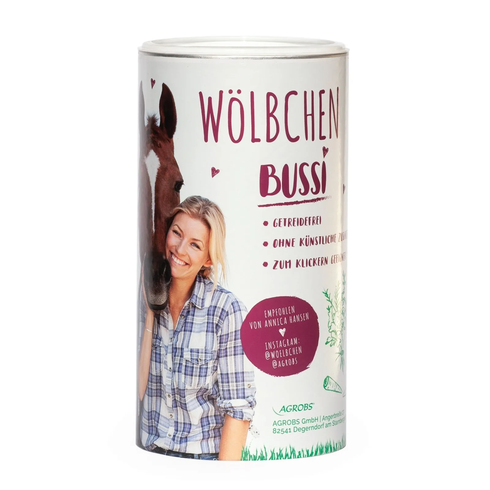 Agrobs Wölbchen Bussi 750g* Pferdeleckerlis