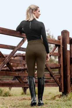 ELT Women's Thermal Riding leggings Rena*Damen Reitleggings Für Damen