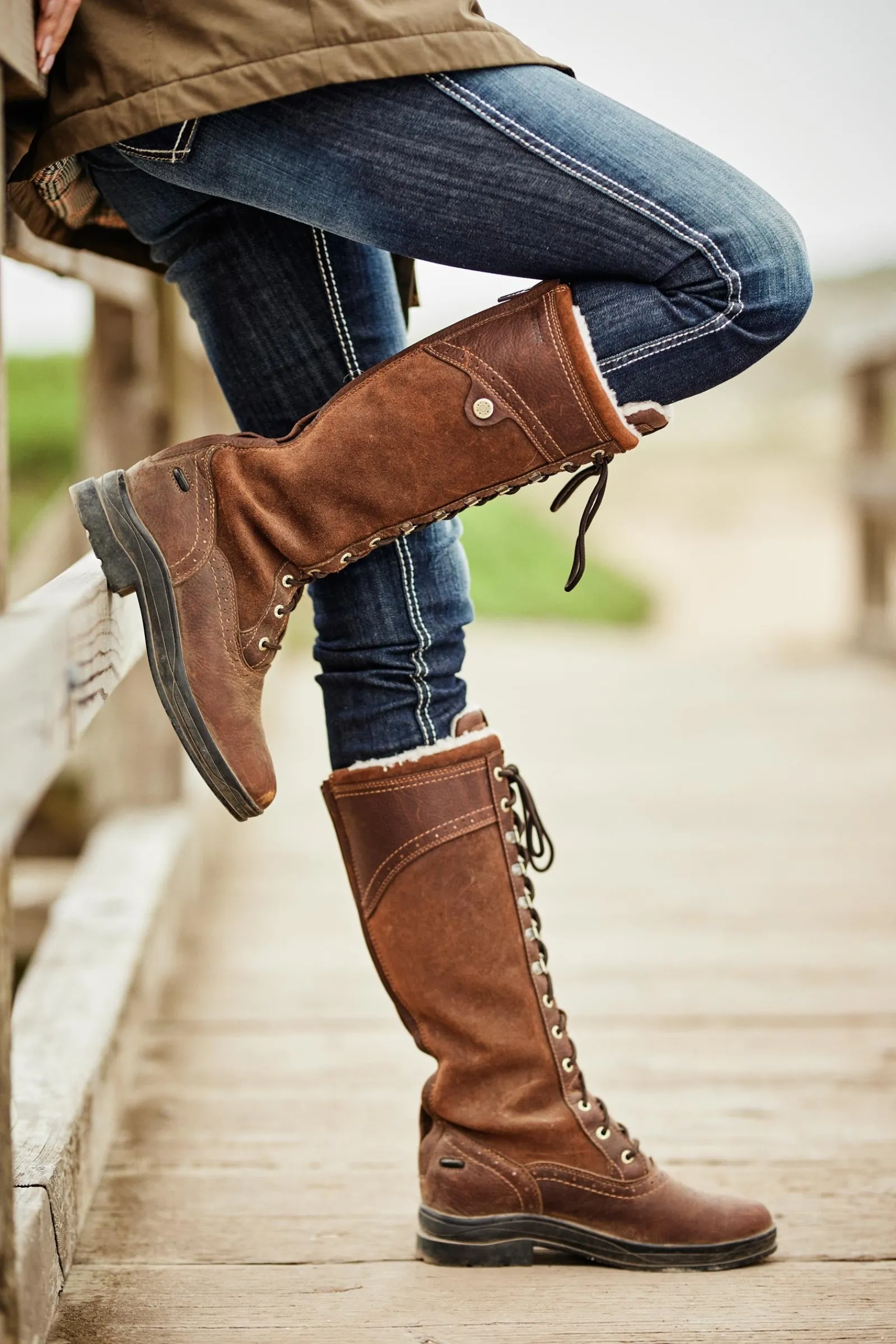 Ariat Wythburn Tall Damen wasserdichte Stiefel* Country Stiefel