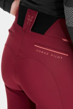 Horse Pilot X-Design Damenreithose*Damen Reithose Für Damen Mit Kniebesatz