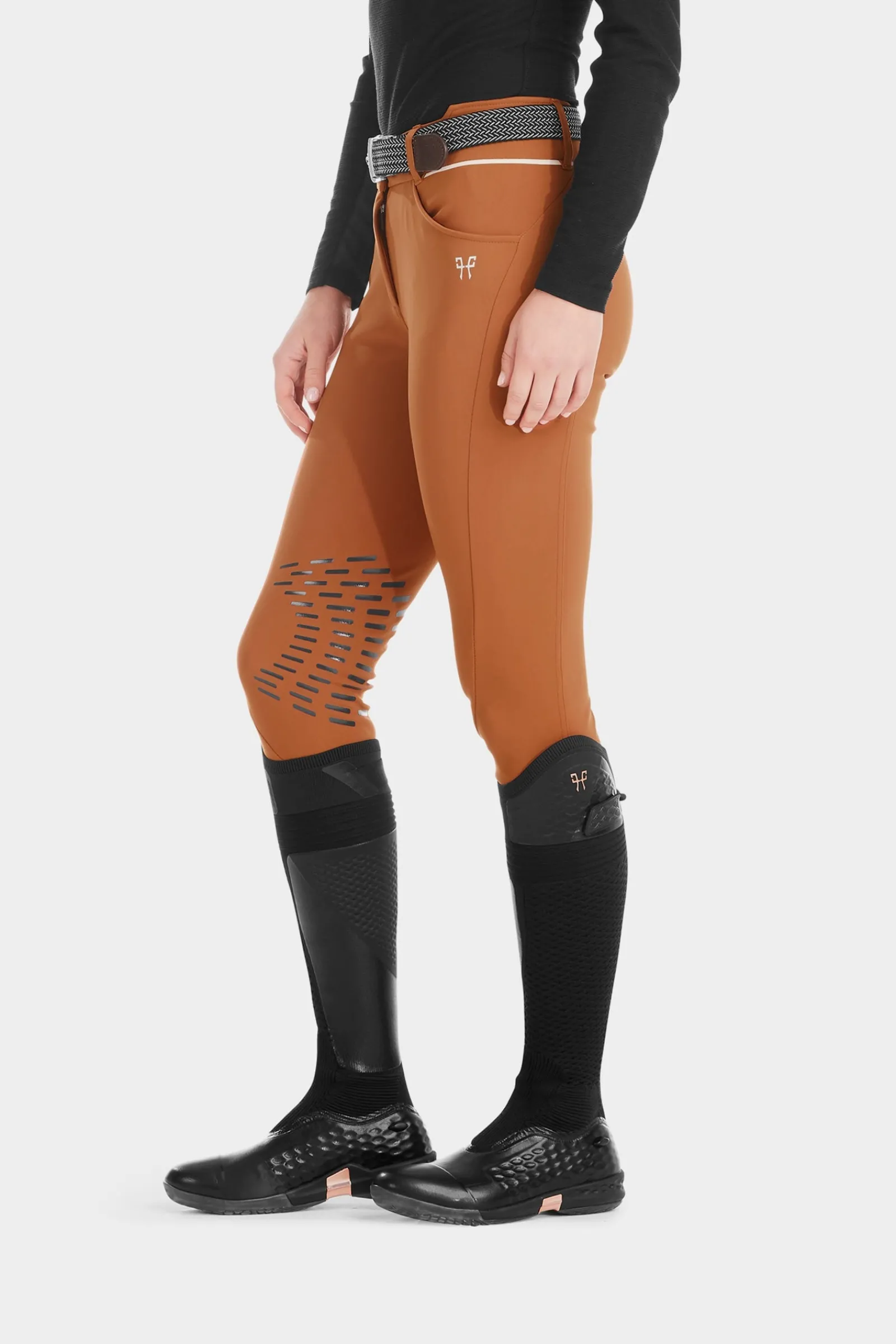 Horse Pilot X-Design Damenreithose*Damen Reithose Für Damen Mit Kniebesatz