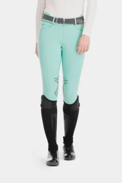 Horse Pilot X-Design Damenreithose*Damen Reithose Für Damen Mit Kniebesatz