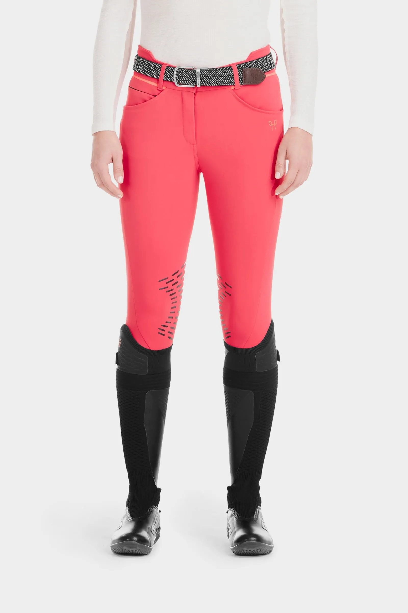 Horse Pilot X-Design Damenreithose*Damen Reithose Für Damen Mit Kniebesatz