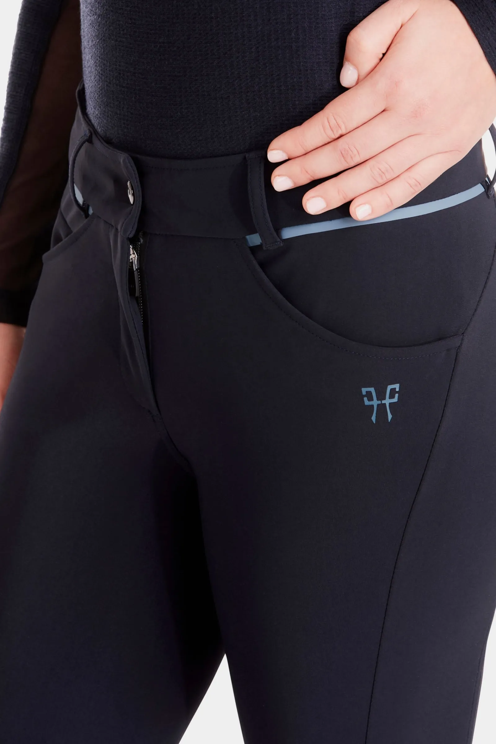 Horse Pilot X-Design Damenreithose*Damen Reithose Für Damen Mit Kniebesatz