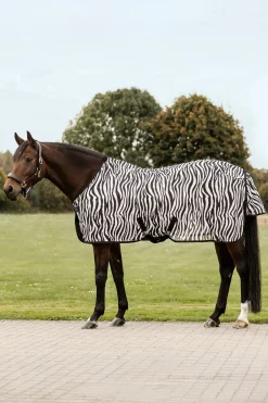 Waldhausen Zebra Fliegendecke mit Kreuzgurten* Fliegendecken