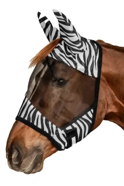 Waldhausen Zebra Fliegenmaske* Fliegenmasken & Fliegenfransen